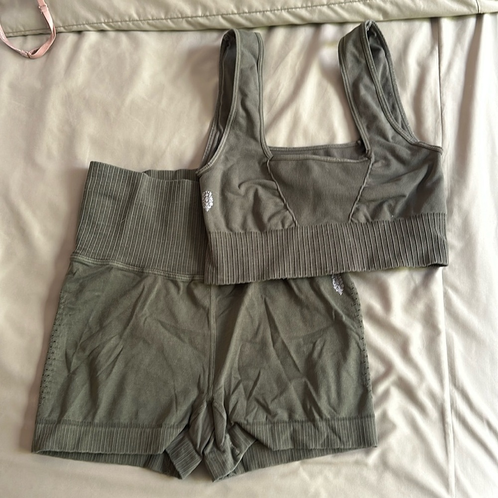 Free people workout set